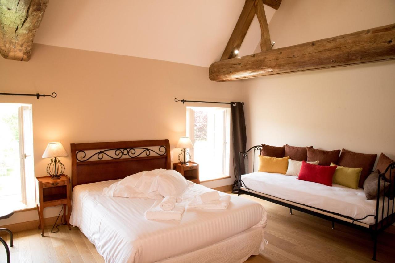 Le Logis D'Aze Bed & Breakfast Bagian luar foto